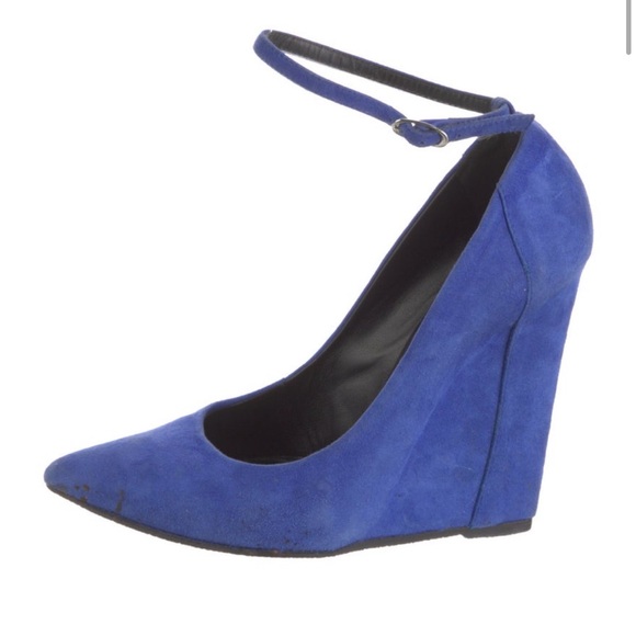 Authentic Giuseppe Zanotti suede wedges - Picture 5 of 9